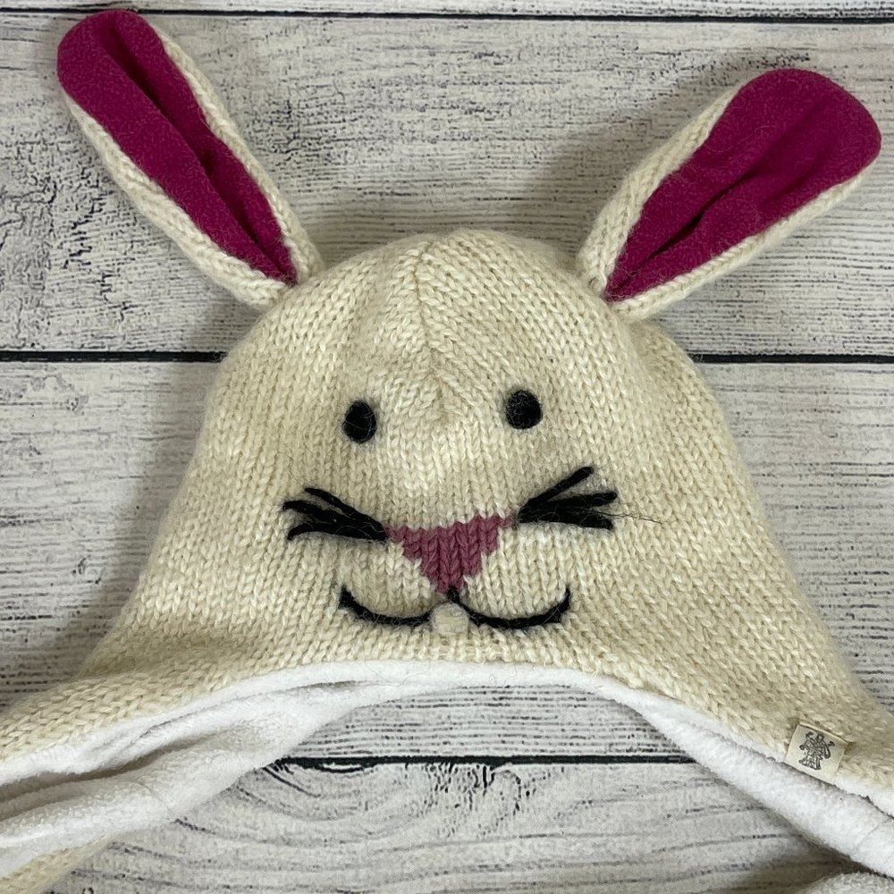 Nirvana Designs Bunny Hatscarf Small 1-4 YO - Picture 2 of 13